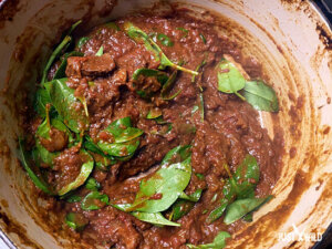 Zubereitung - Indisches Curry mit Wildschwein